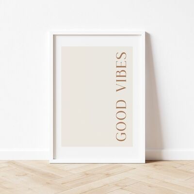 Poster "Good Vibes"