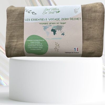 Kit y sus accesorios para viajeros zero Waste - Made in France 🇫🇷