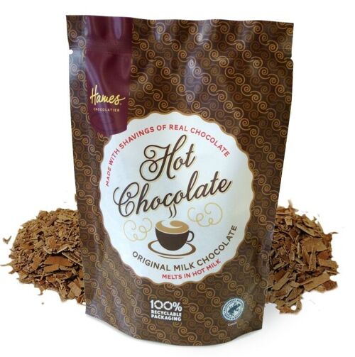 Real Hot Chocolate Pouches - Milk