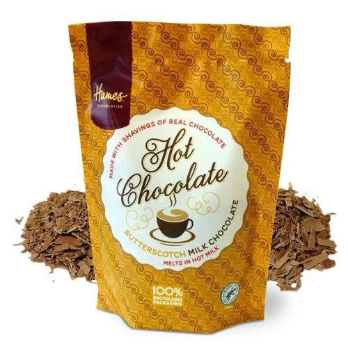 Real Hot Chocolate Pouches Butterscotch Flavour
