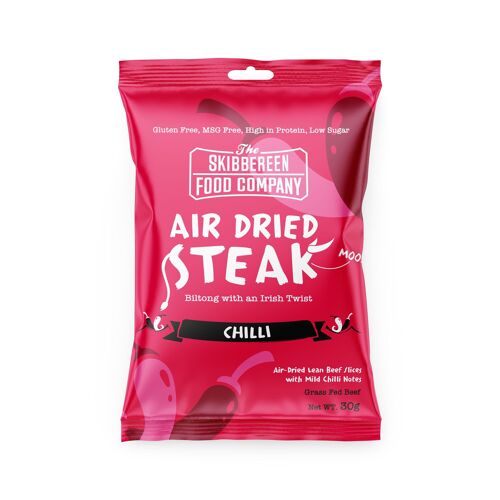 Air Dried Steak – Chilli (24 by 30g)
