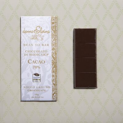 Cioccolato di Modica IGP Cacao 70%