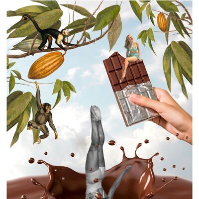 Poster sulla febbre del cioccolato