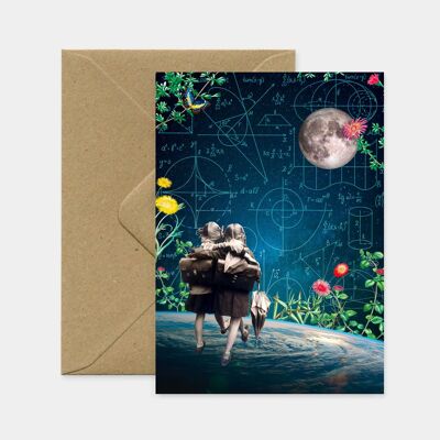 “Back to School” greeting card