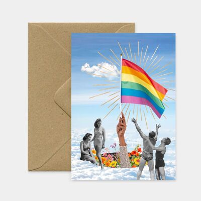 Greeting card "Pride"