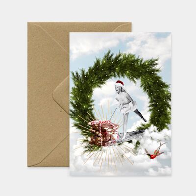Cartolina di Natale "Cioccolato di Natale"