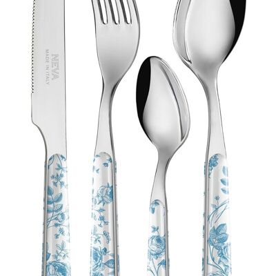 Posate - CHINA ROSES AZZURRO BD14039LC Classico