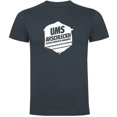 Datschi Trachten Kleinstes bayrisches Ma&szlig; Herren T-shirt Bayerisches Shirt Trachtenshirt