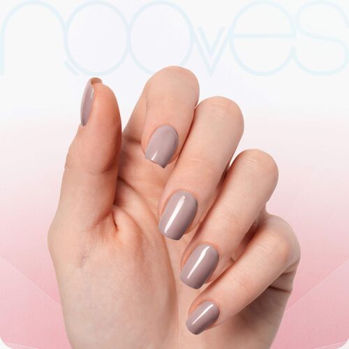 Láminas de Gel - Cocoa Milk - Nooves Nails