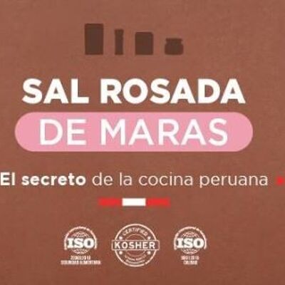 Sal rosada de Maras  Peruana 250g variedades