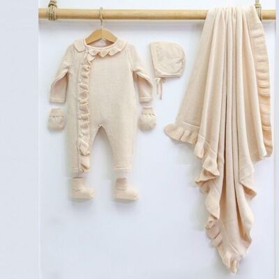 100% Cotton Knitwear Modern Baby Clothing Set