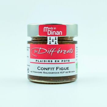 Confit Figue - idée cadeau - special foie gras et fromage 100 g 1
