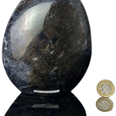 Grand cristal d'iolite forme libre - 4 iolite