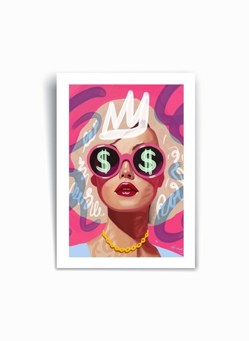 Barbie Monroe - Art Print Poster