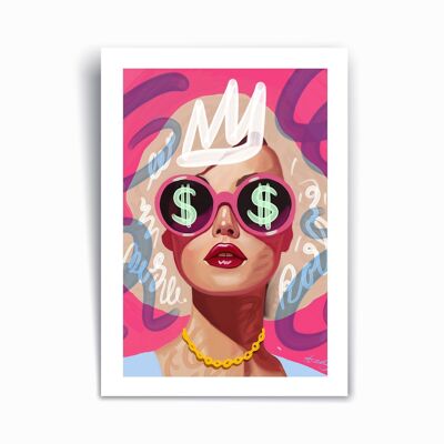 Barbie Monroe - Art Print Poster