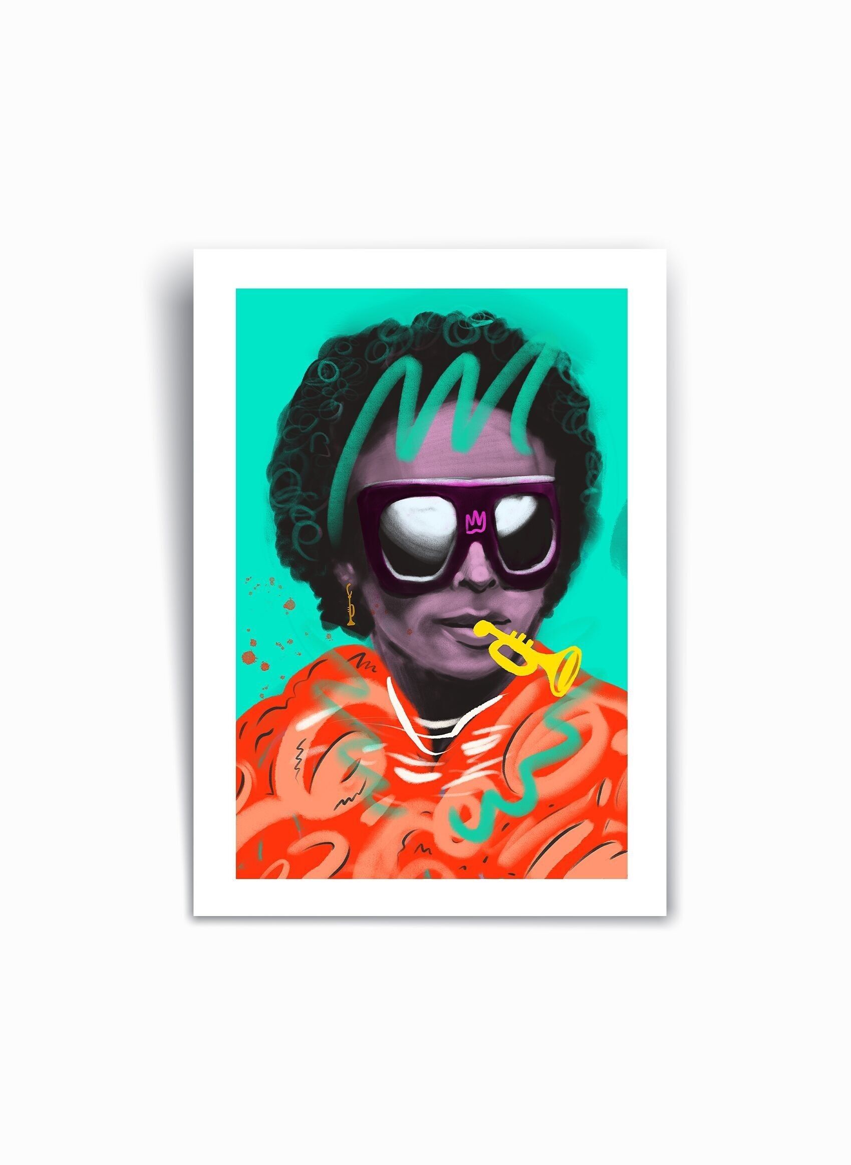 Miles Davis - Kunstdruck Poster