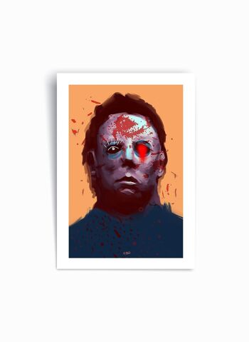 Michael Myers HALLOWEEN - Affiche imprimée d’art 1