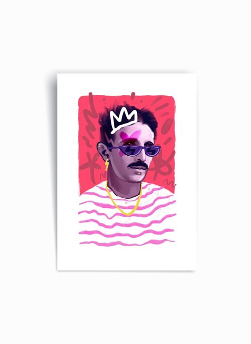Nikola Tesla - Art Print Poster