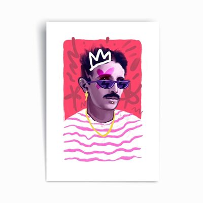 Nikola Tesla - Art Print Poster