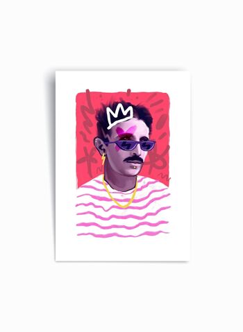 Nikola Tesla - Affiche imprimée d’art 1
