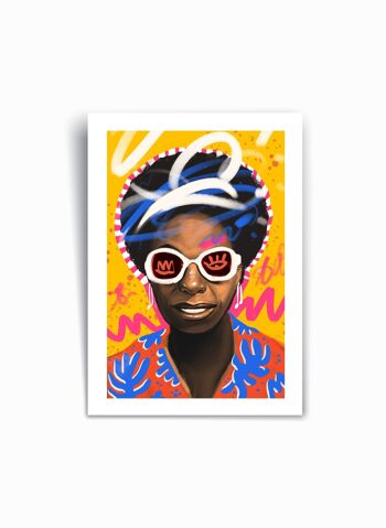Nina Simone - Affiche imprimée d’art 1