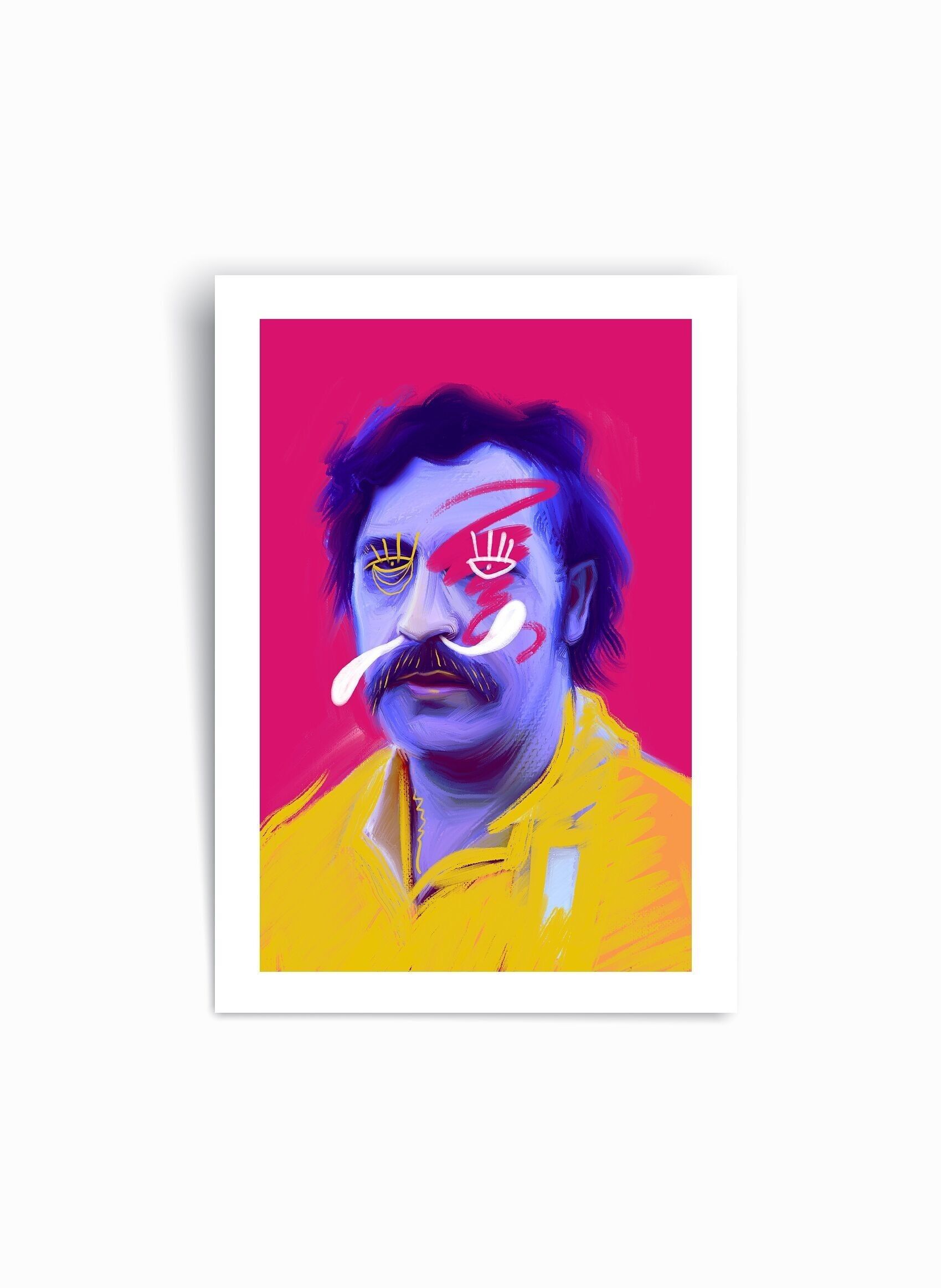 Pablo Escobar - Kunstdruck Poster