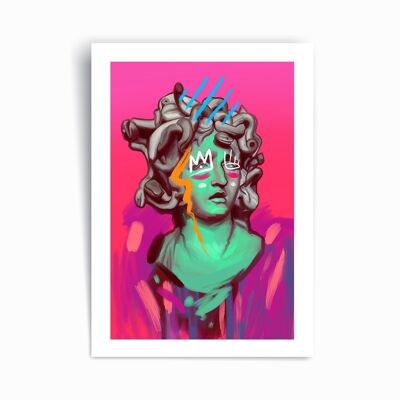 Medusa Bernini - Poster con stampa artistica