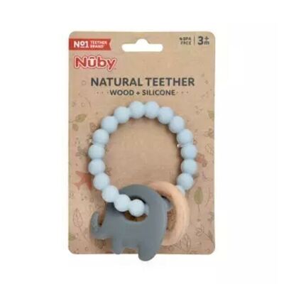 Natural baby teether
