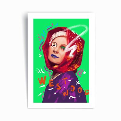 Vivienne Westwood - Poster con stampa artistica