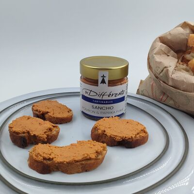 Aperitivo vegetale spalmabile Sancho al gusto chorizo
