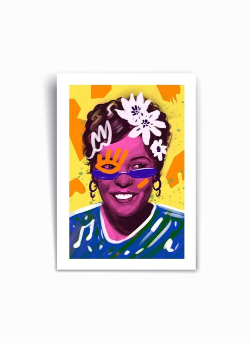 Billie Holiday- Art Print Poster