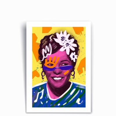 Billie Holiday- Art Print Poster