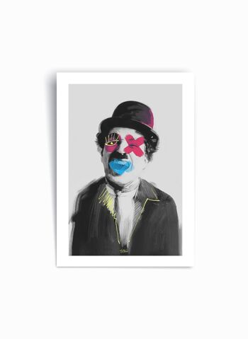 Charlie Chaplin - Affiche imprimée d’art 1