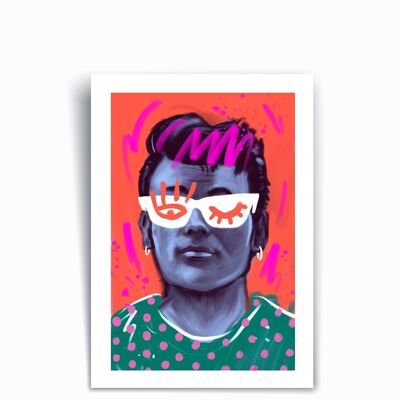 Chet Baker - Affiche imprimée d’art