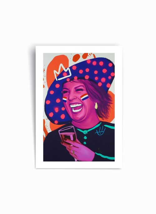 Cocky Queen - Art Print Poster