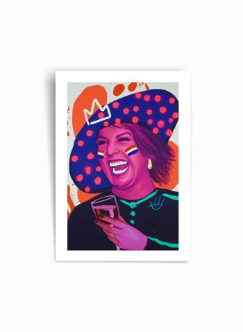 Reine arrogante - Affiche imprimée d’art 1