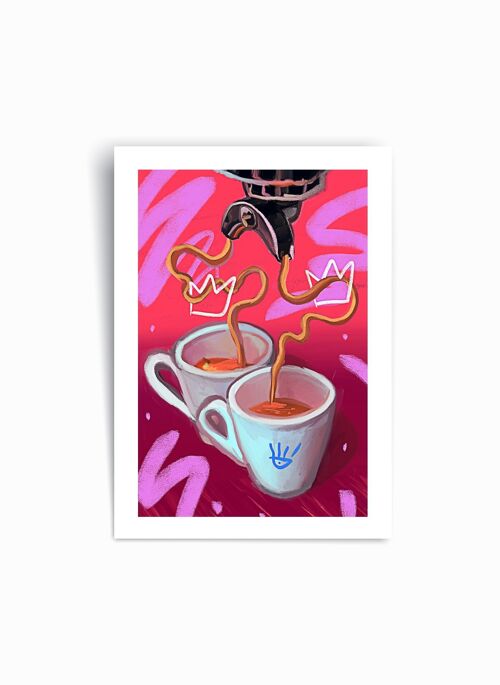 Coffee Mainstream - Art Print Poster