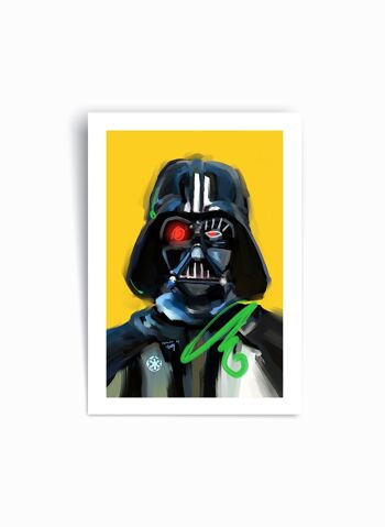 Dark Vador Star Wars - Affiche imprimée d'art 1