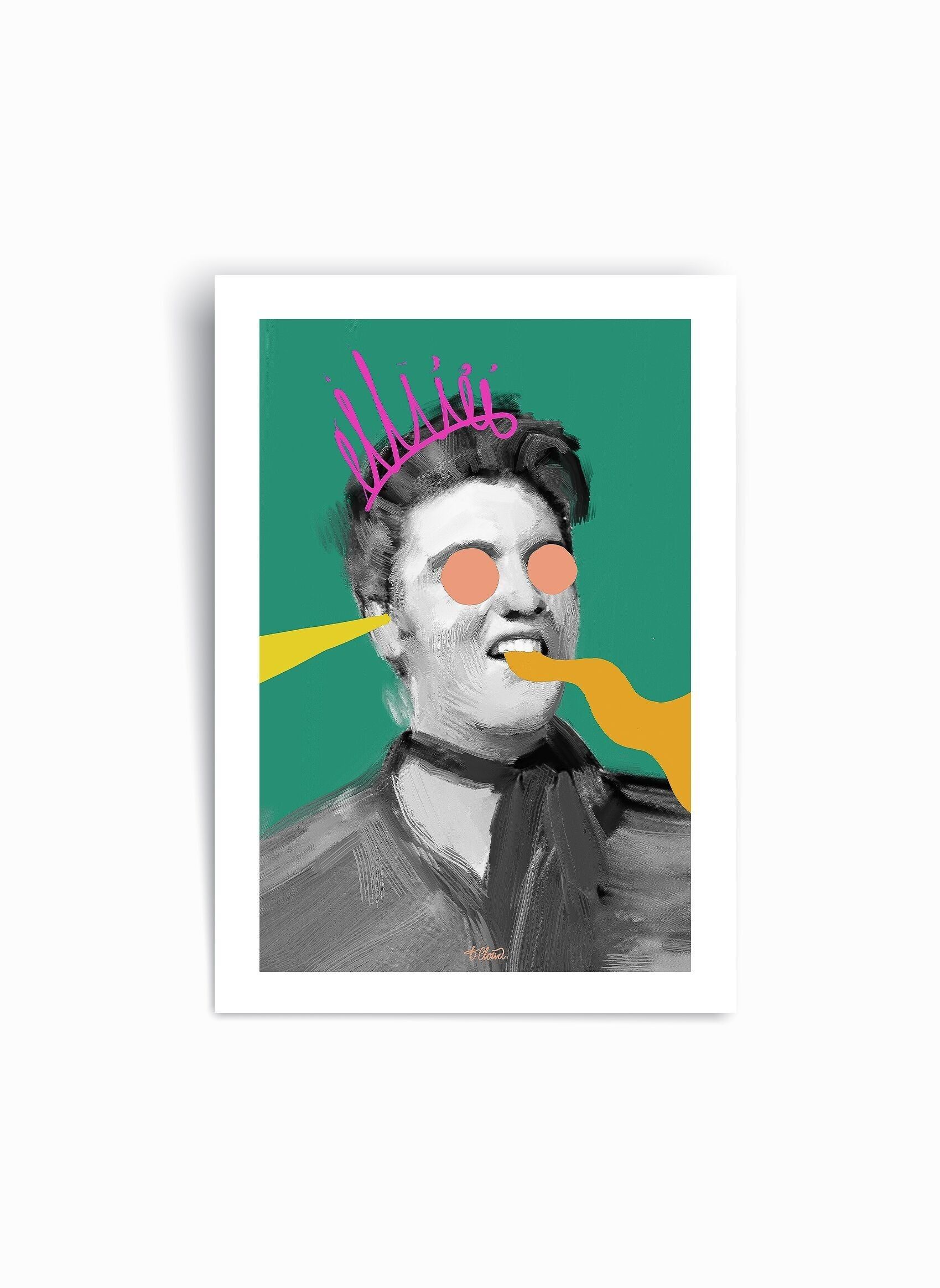 Elvis Presley - Kunstdruck Poster