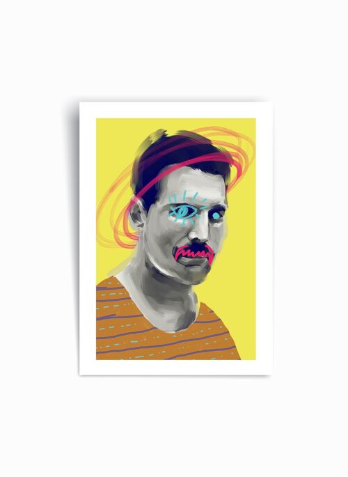 Freddie Mercury - Art Print Poster