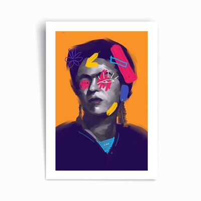 Frida Kahlo - Affiche imprimée d’art