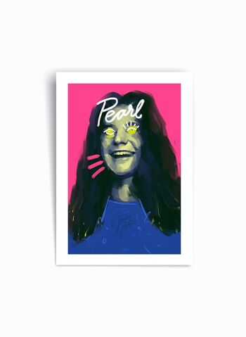 Janice Joplin - Affiche imprimée d’art 1