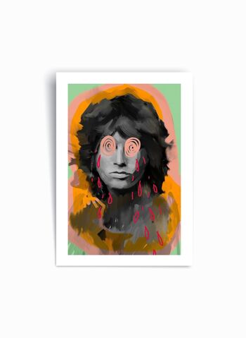 Jim Morrison - Affiche imprimée d’art 1