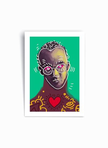 Keith Haring – Affiche imprimée 1