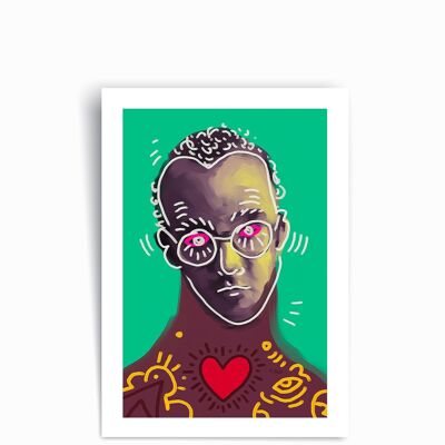 Keith Haring – Affiche imprimée
