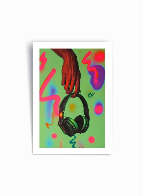 Ready to play - Art Print Poster