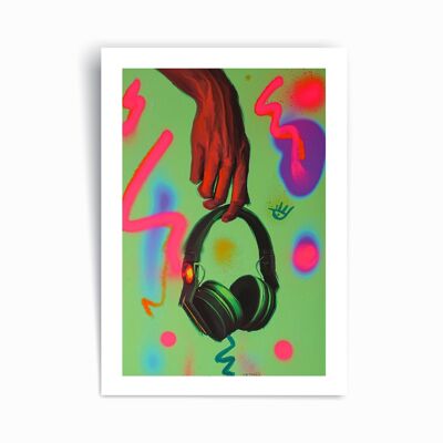 Ready to play - Art Print Poster