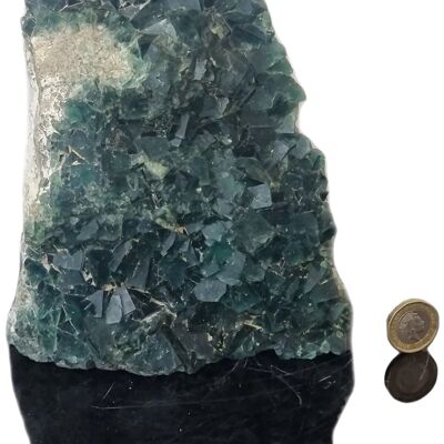 Grande cristallo di fluorite - 2 once fluide