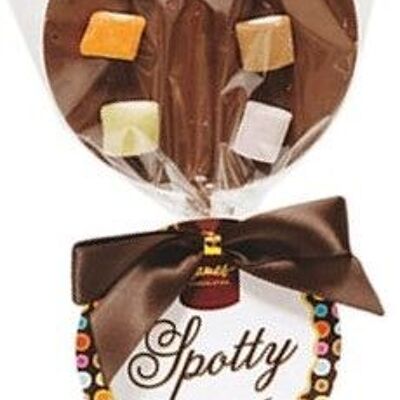 Milk Chocolate Lollipops With Dolly Mix