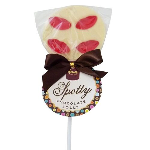 White Chocolate Lollipops With Juicy Lips.